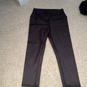 Alo black leggings 20”